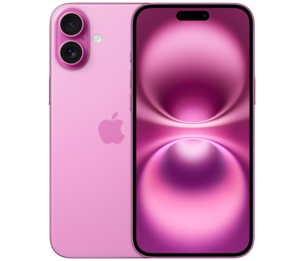 Apple iPhone 16 Plus 128GB Różowy - 1277926 - zdjęcie